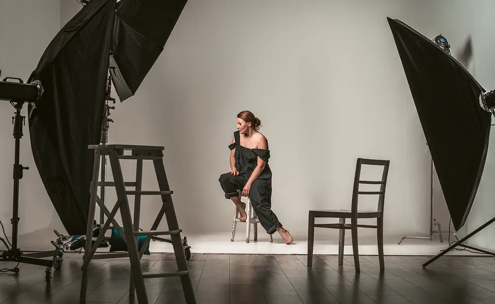 Woman photoshoot